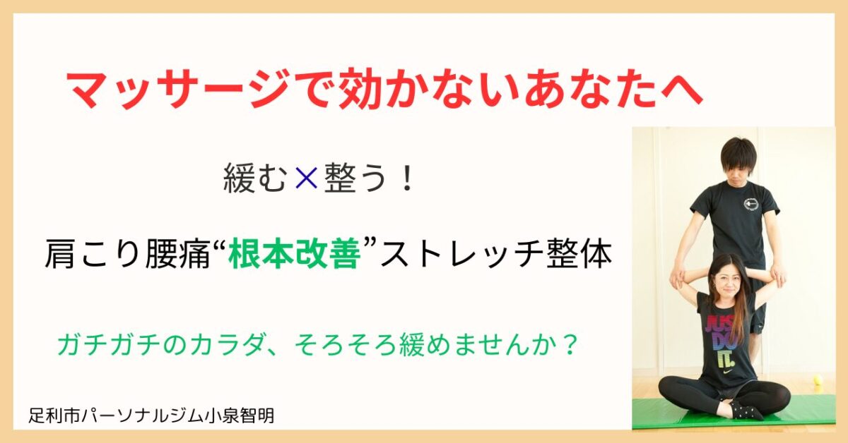 足利市ストレッチ