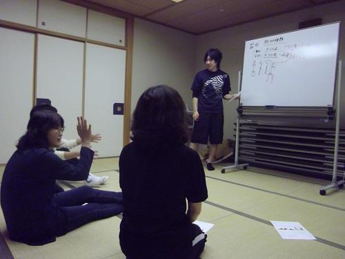 ストレッチ教室の全体風景