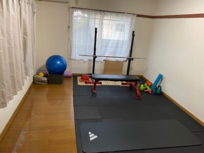 足利市のパーソナルジムの内観