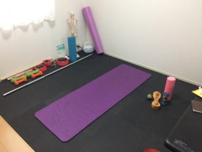 足利市パーソナルトレーニングジムの筋トレ場