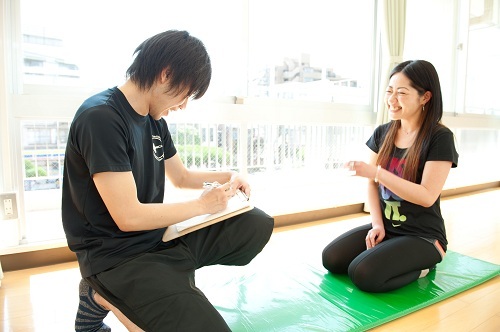 足利市ダイエットのカウンセリング風景