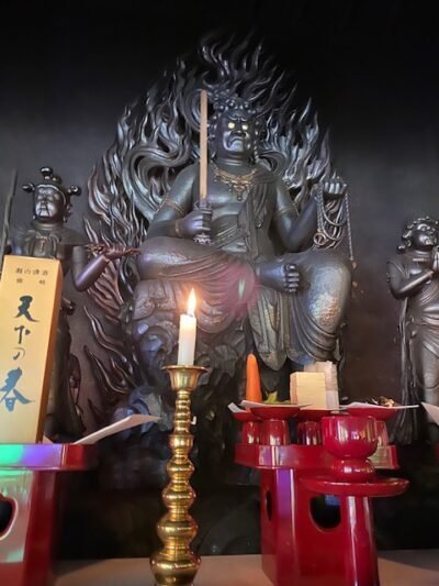 鏑射寺の護摩堂