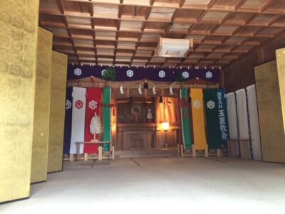 玉置神社の三柱神社の社殿